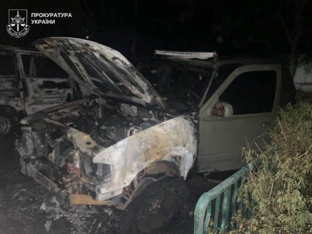 Одессит получил 5 лет тюрьмы за поджог военных автомобилей