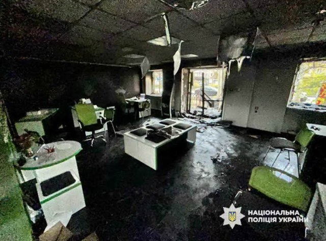 Завербованный рф одессит поджег отделение банка на Адмиральском проспекте