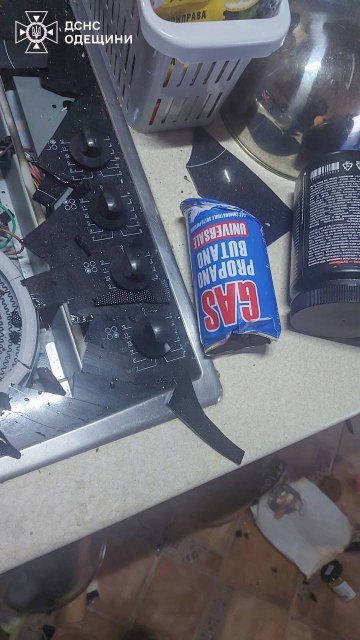 В Одесі на Середньофонтанській вибухнув туристичний газовий балон