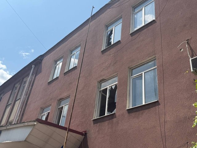 Під час обстрілу Одеси постраждала будівля Національного університету «Одеська юридична академія»